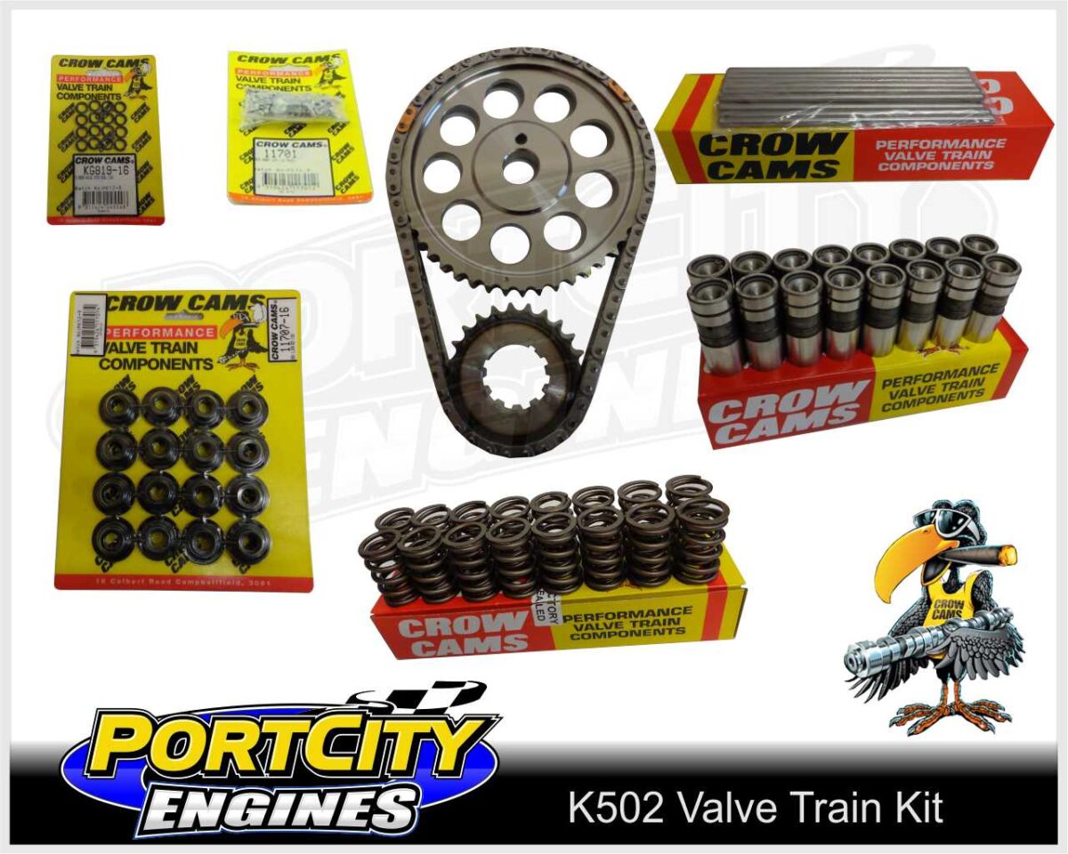Crow Cam Valve Train kit for Holden V8 253 308 Red Blue Black Medium 5651/K502 - Image 3