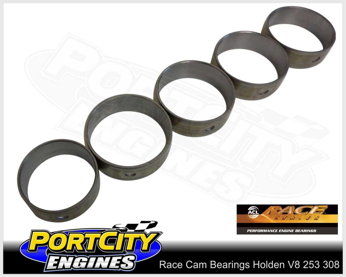 Race Cam Bearings Holden V8 253 308 Red Blue Black 5.0L 5.7L EFI .002” 5C5146C