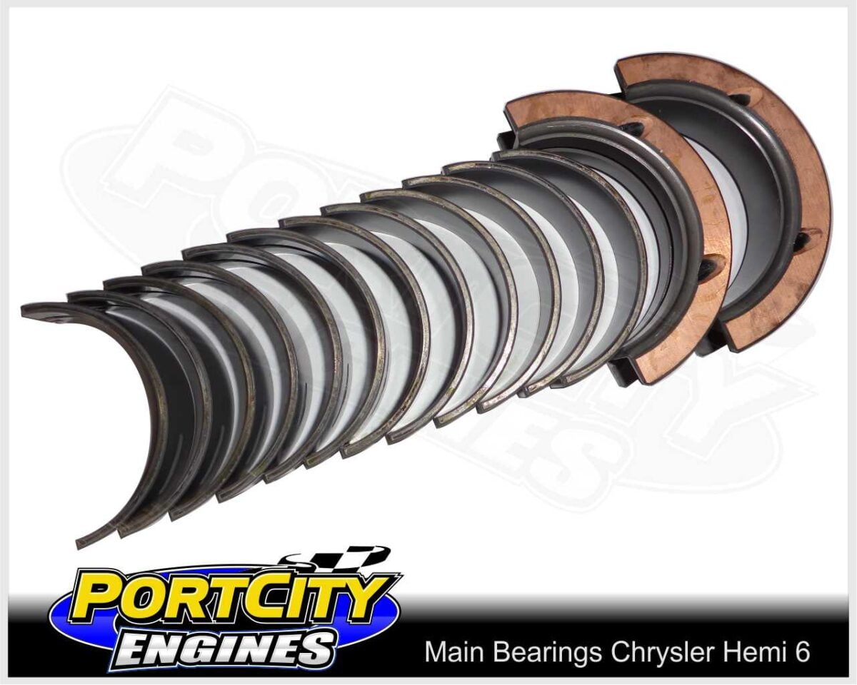 Main Bearing set for Chrysler Hemi 6 215 245 265 Valiant Charger Centura 7M4644
