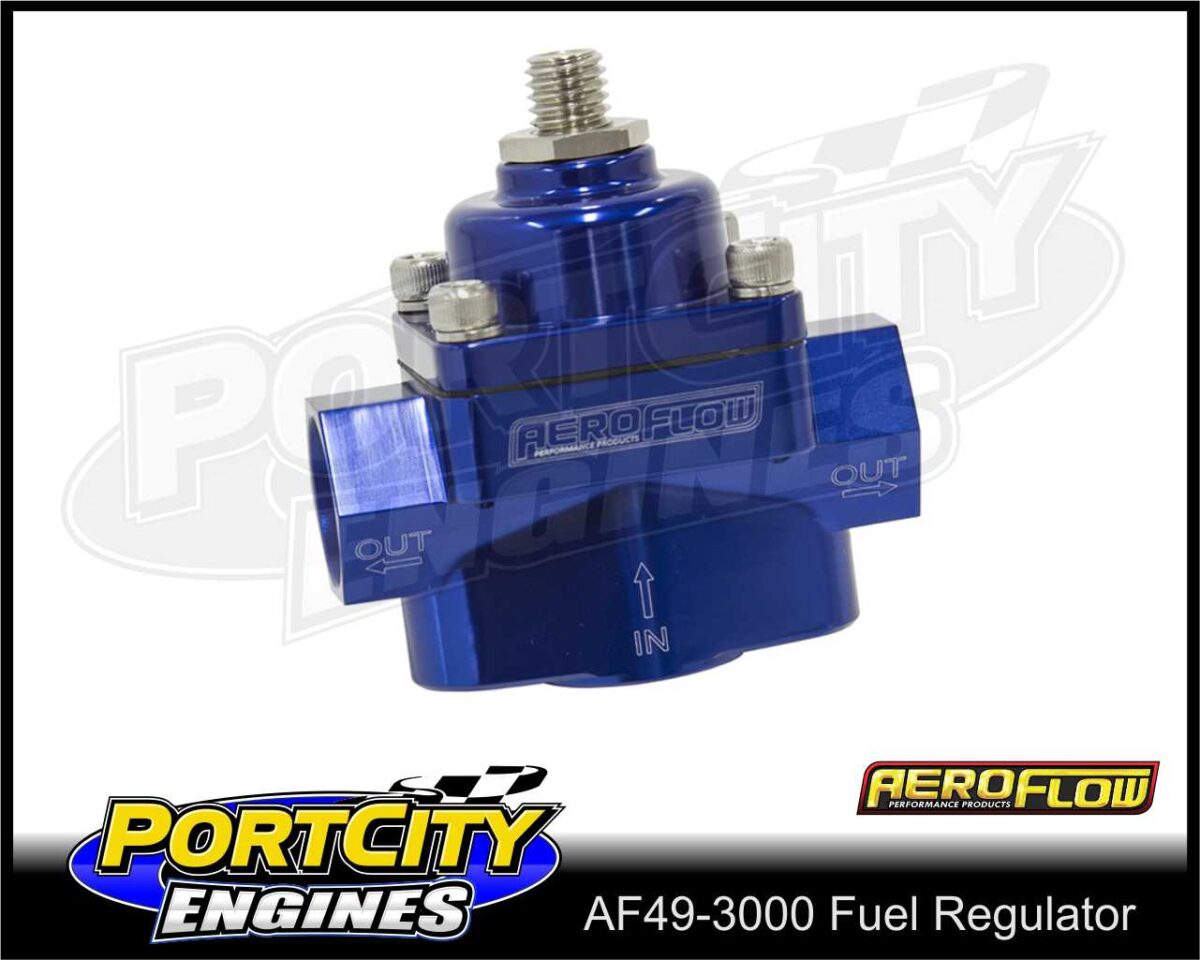 Aeroflow Fuel Pressure Regulator 4.5 – 9 psi -8 ORB AF49-3000