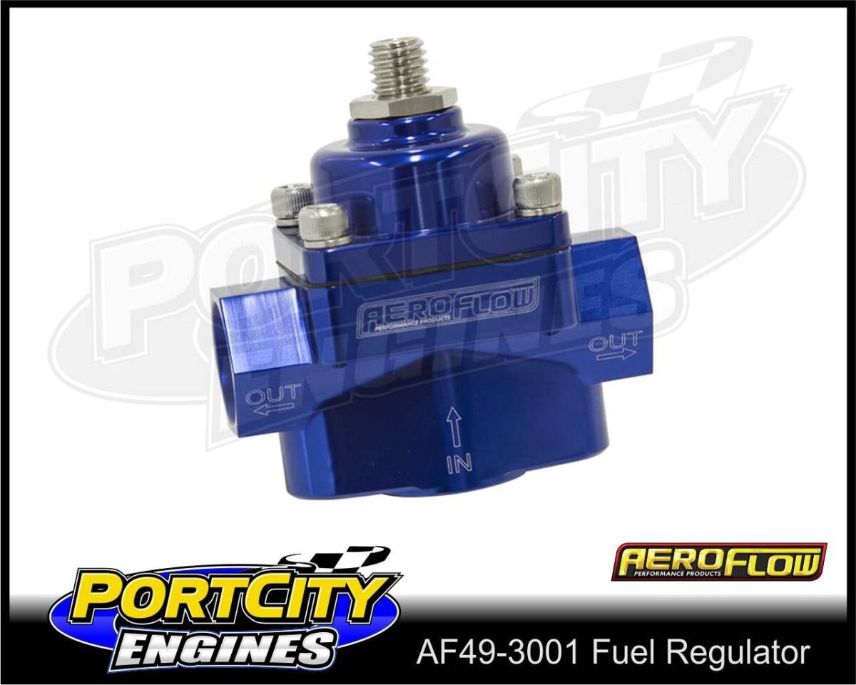 Aeroflow Fuel Pressure Regulator 1 – 4 psi -8 ORB AF49-3001