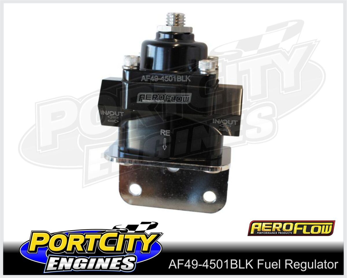 Aeroflow Alloy Bypass Fuel Pressure Regulator 4.5 – 9 psi -8 ORB AF49-4501 - Image 2