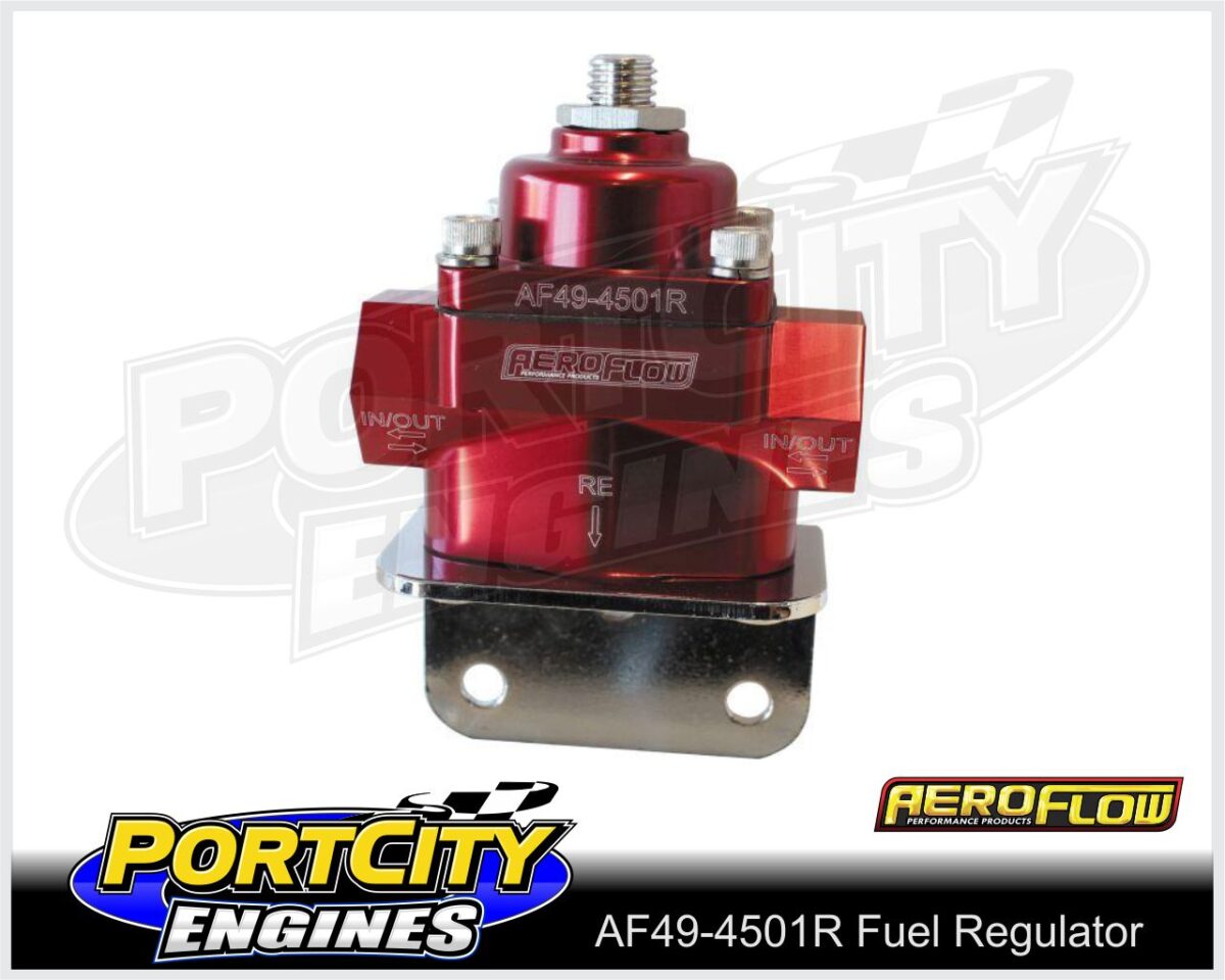 Aeroflow Alloy Bypass Fuel Pressure Regulator 4.5 – 9 psi -8 ORB AF49-4501 - Image 4