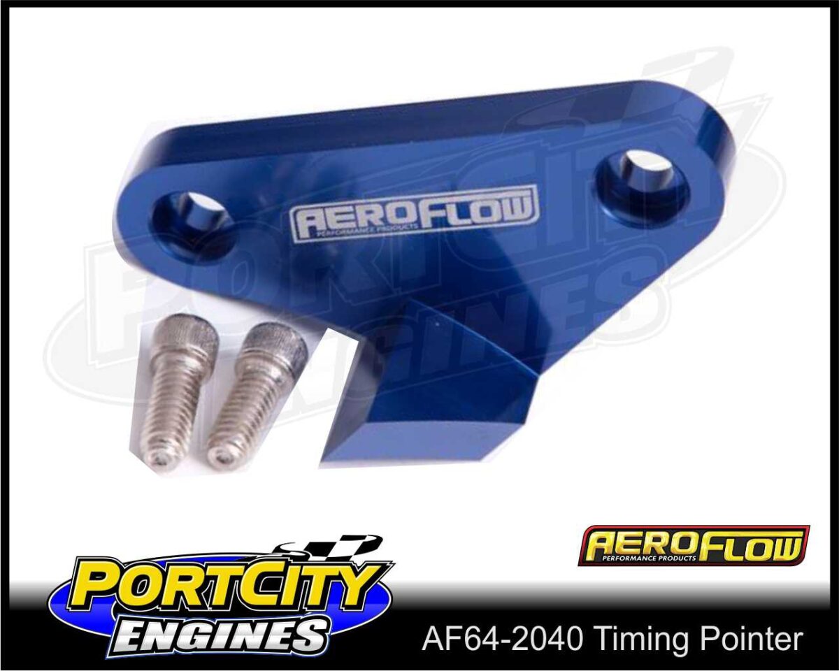 Aeroflow Alloy Timing Pointer for Ford V8 302 351 Cleveland AF64-2040