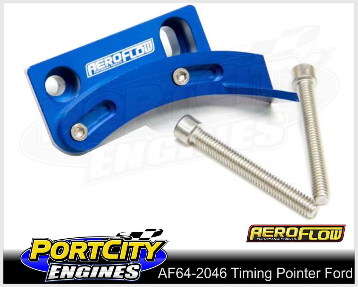Aeroflow Alloy Timing Pointer Ford V8 289 302 351 Windsor 11 O’clock AF64-2046
