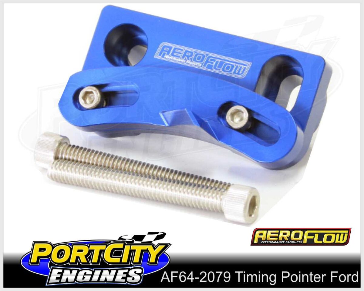 Aeroflow Alloy Timing Pointer Ford V8 289 302 351 Windsor 10 O’clock AF64-2079