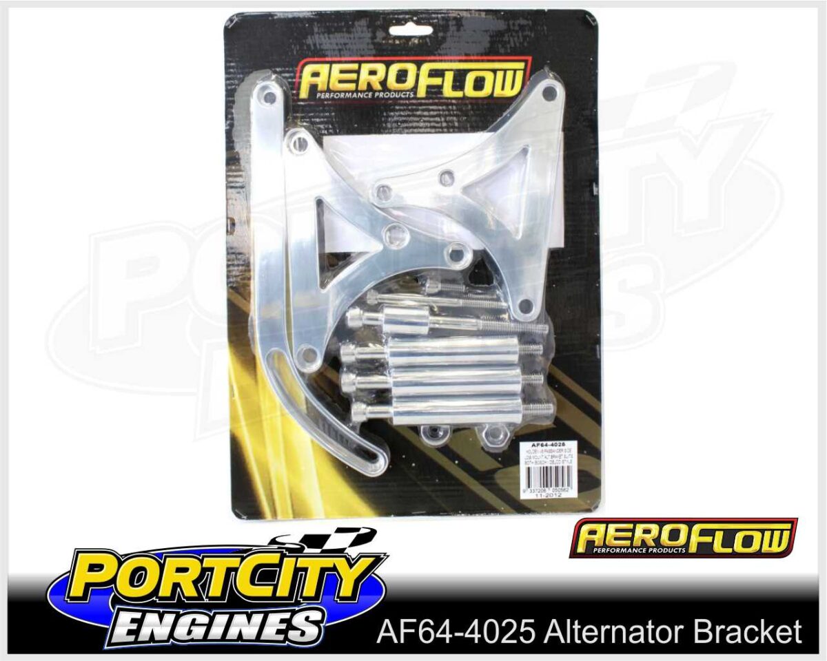 Aeroflow Alloy Alternator Bracket Holden V8 253 308 Passenger Side AF64-4025