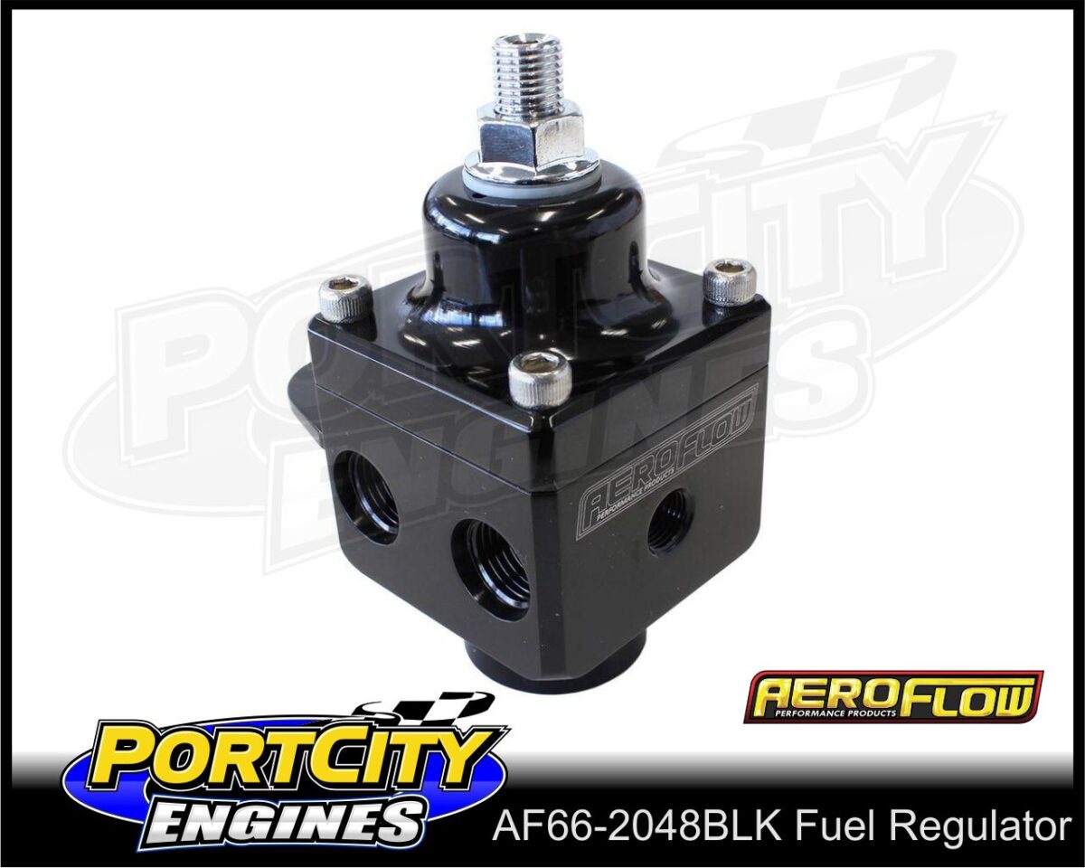 Aeroflow Adjustable Carby Fuel Pressure Regulator 1600HP 4 – 12 psi AF66-2048 - Image 2