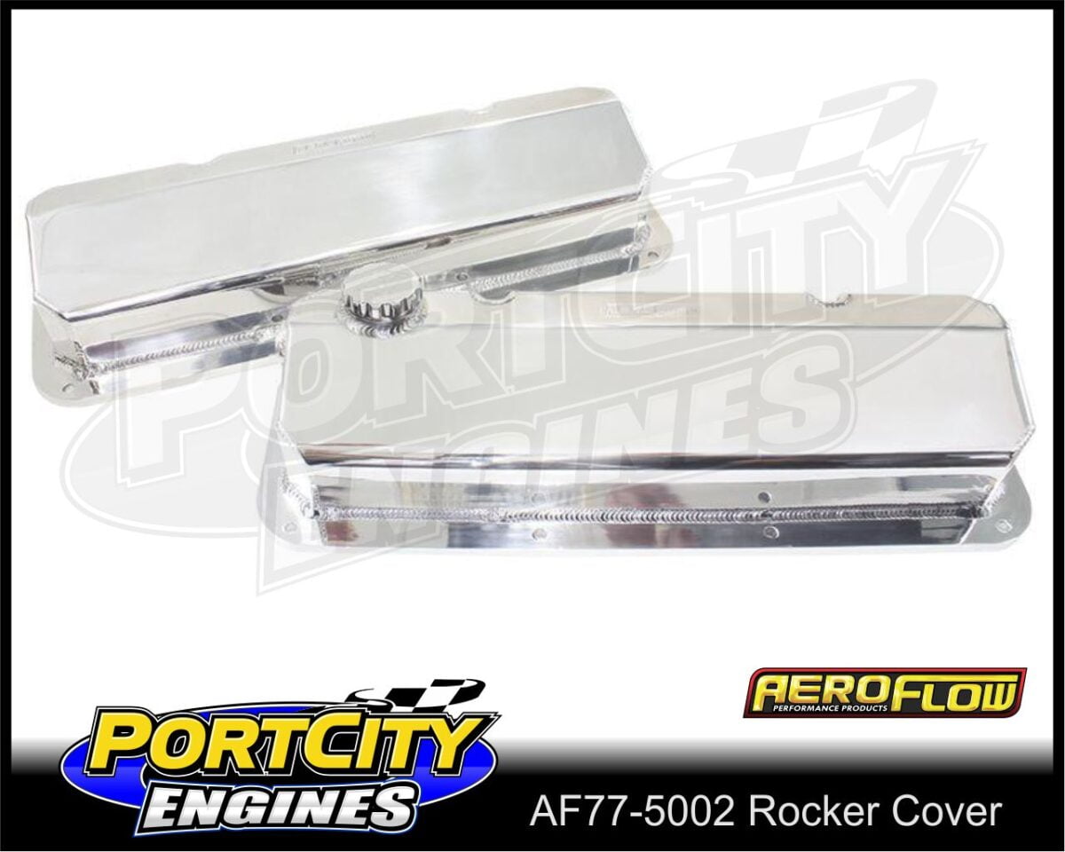 Aeroflow Alloy Fabricated Rocker Covers Ford V8 302 351 Cleveland AF77-5001