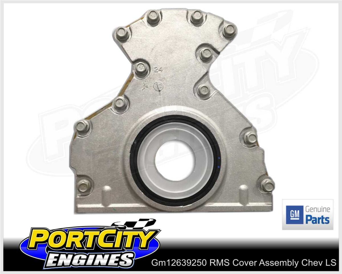 Genuine GM Rear Main Oil Seal Cover Assembly Chev V8 LSA, LS1, LS2, LS3, LS7, L76, L77, L98 (Copy)
