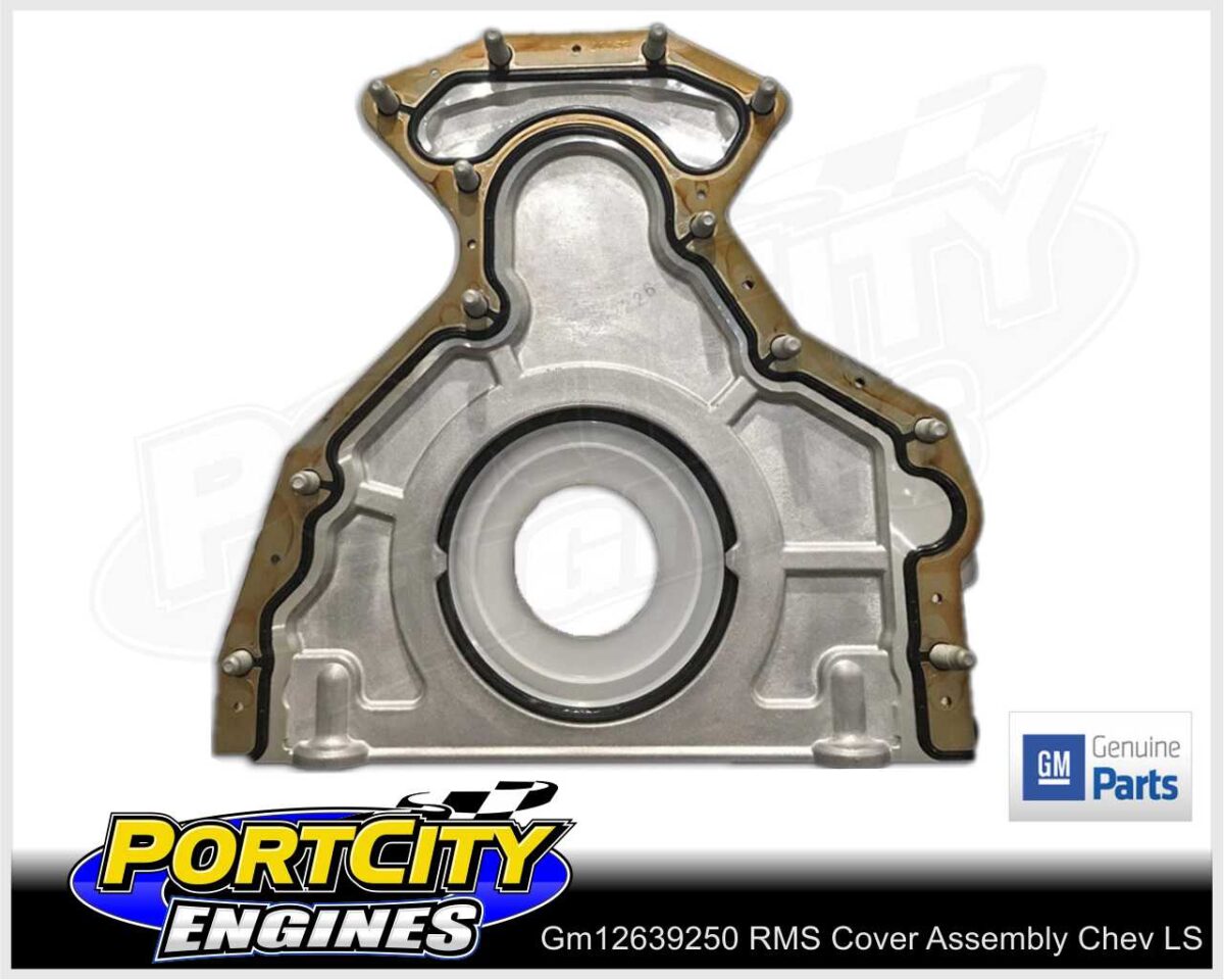 Genuine GM Rear Main Oil Seal Cover Assembly Chev V8 LSA, LS1, LS2, LS3, LS7, L76, L77, L98 (Copy) - Image 2