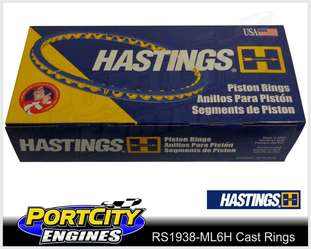 Hastings Moly Piston Rings Nissan 6cyl Patrol GQ Ford Maverick 4.2L TB42 RS1938