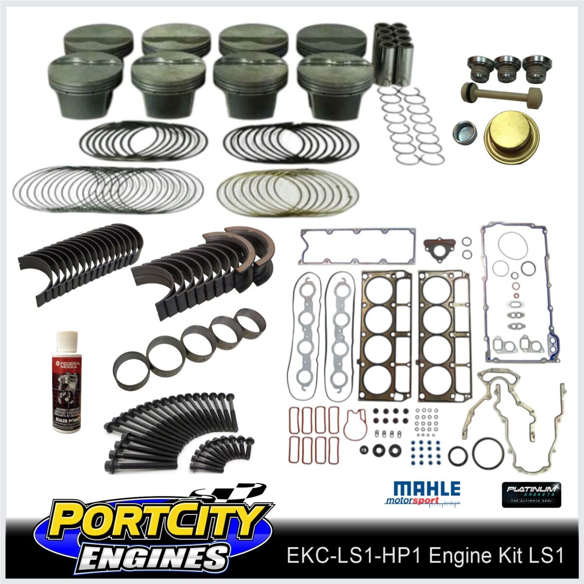 Engine Rebuild Kit Chev V8 LS1 Holden Commodore VT VU VX VY VZ 5.7L EKC-LS1-HP1