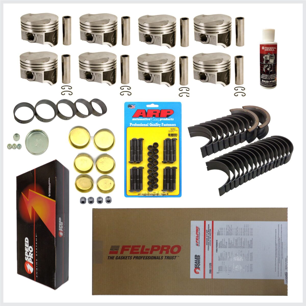 Ford 351 Cleveland HP1 Series engine rebuild kit
